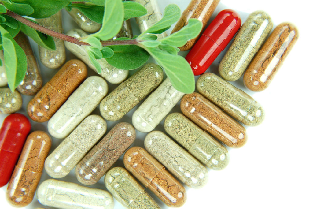Herbs in powiększenie piersi supplements