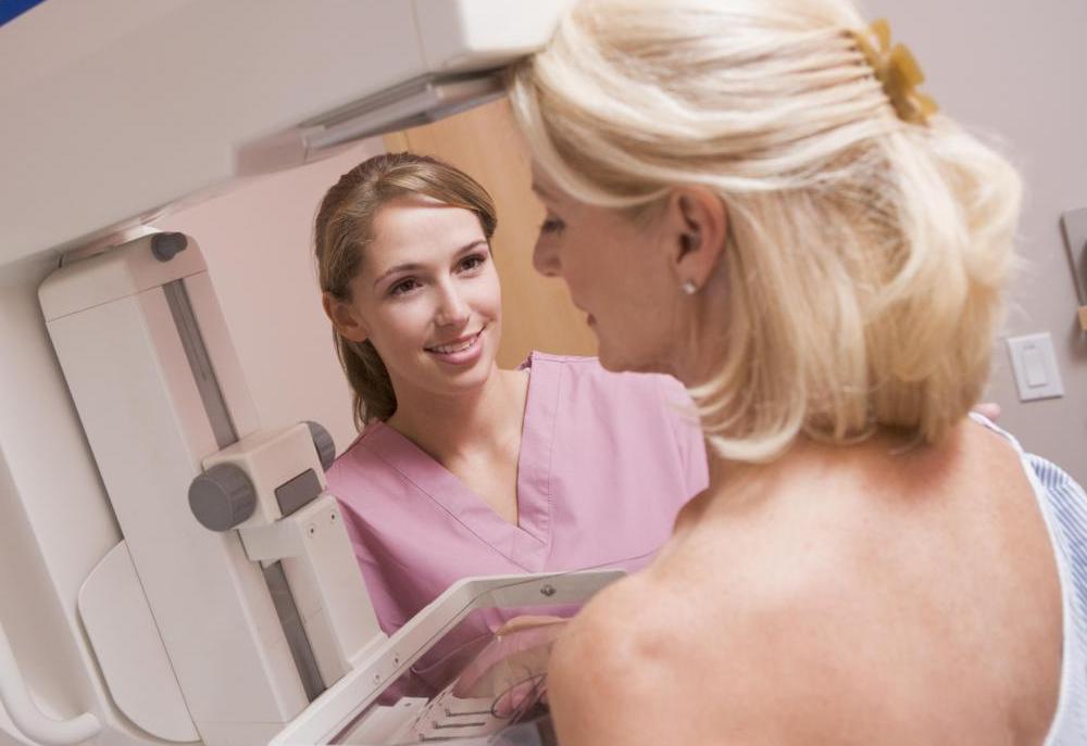 Annual clinical exam: mammogram