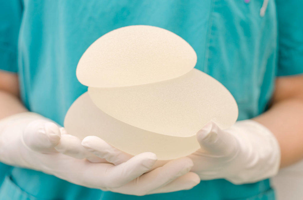 Breast augmentation surgery